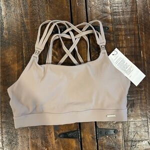 NWT Sweat and Milk Chloe4 Running Nursing and Pumping Sports Bra